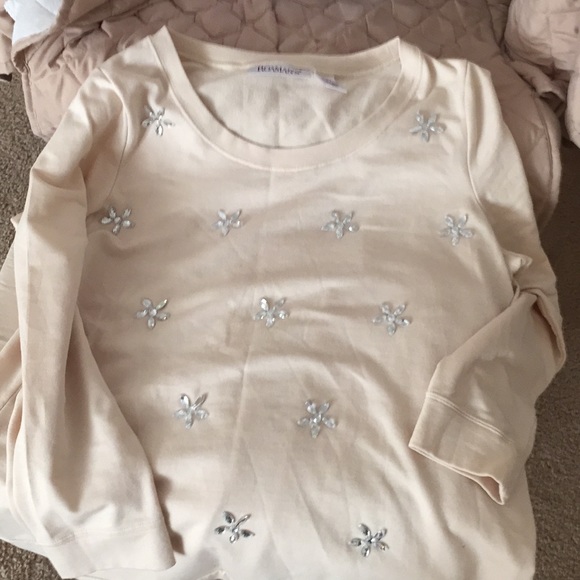 Set of 2 NWOT sweatshirts with embelishments - Picture 2 of 4